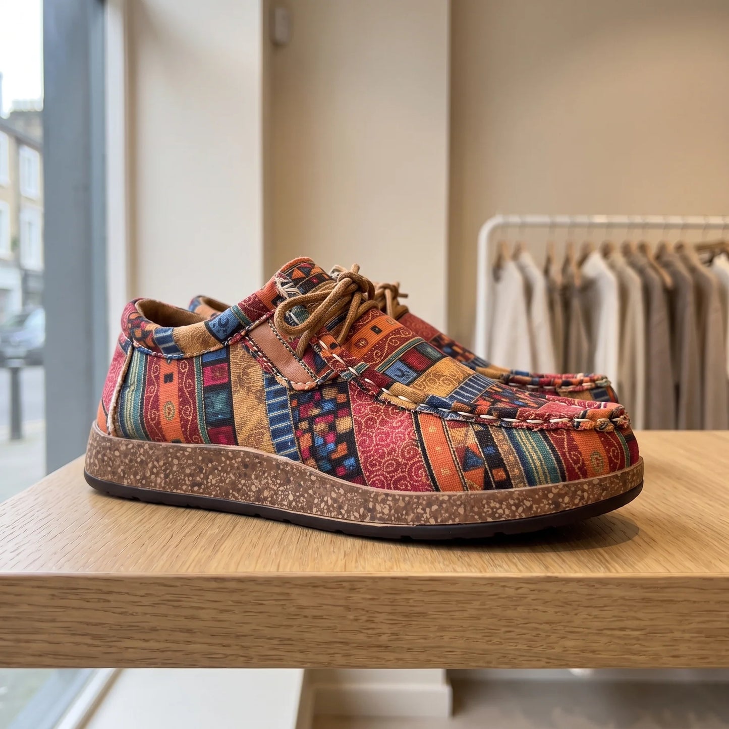 Rebecca | Orthopedic Patterned Sneakers